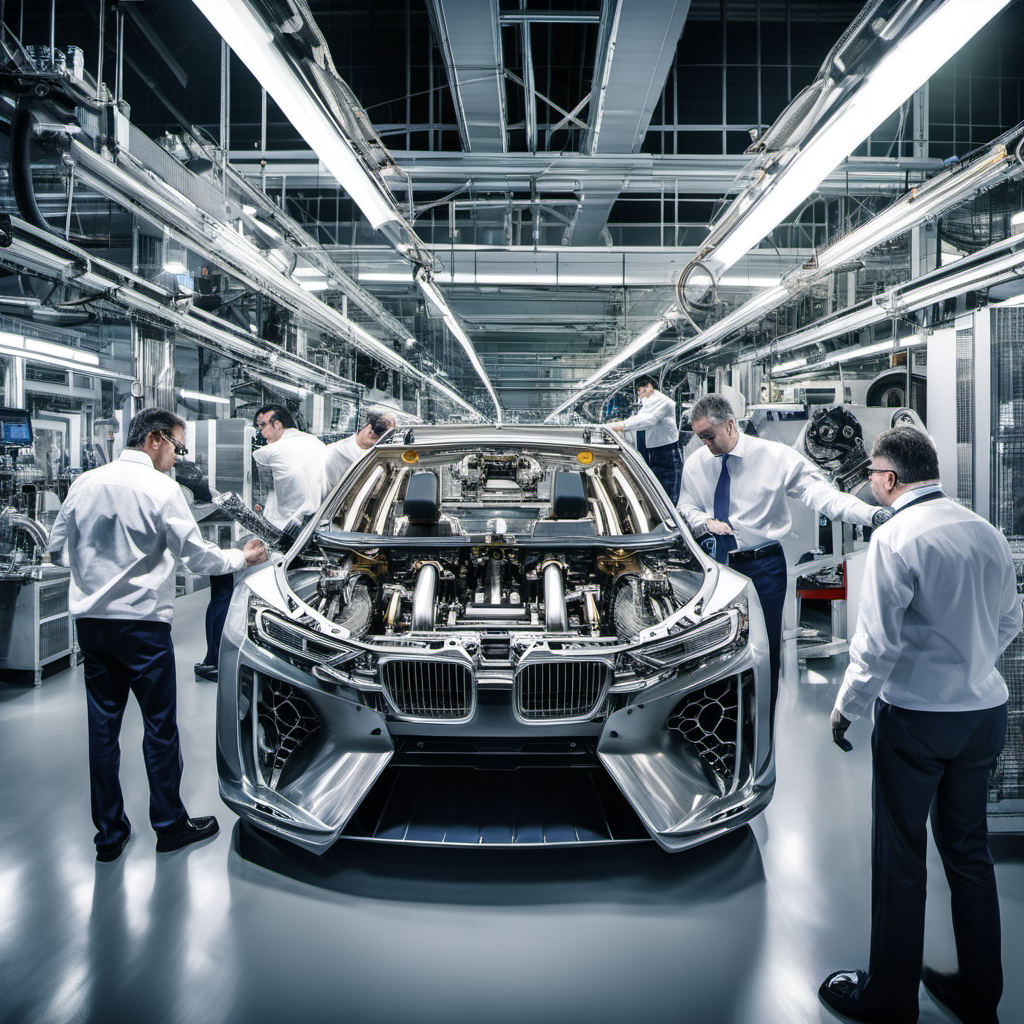 Driving Innovation A Close-Up of Advanced Automotive Components in Production